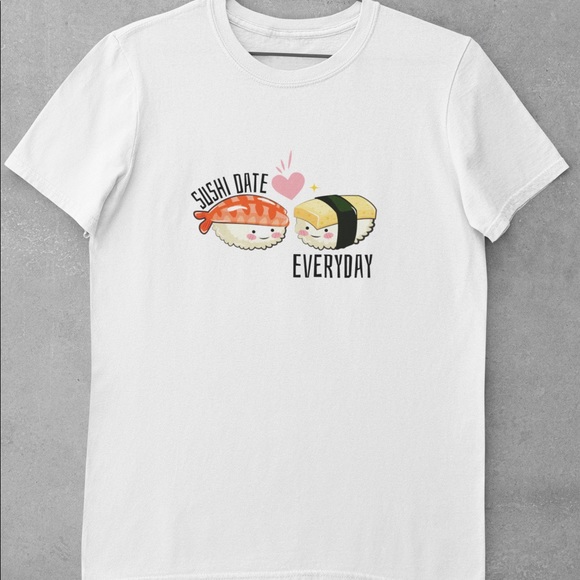 Sushi date cotton shirt by gilden - Picture 1 of 4